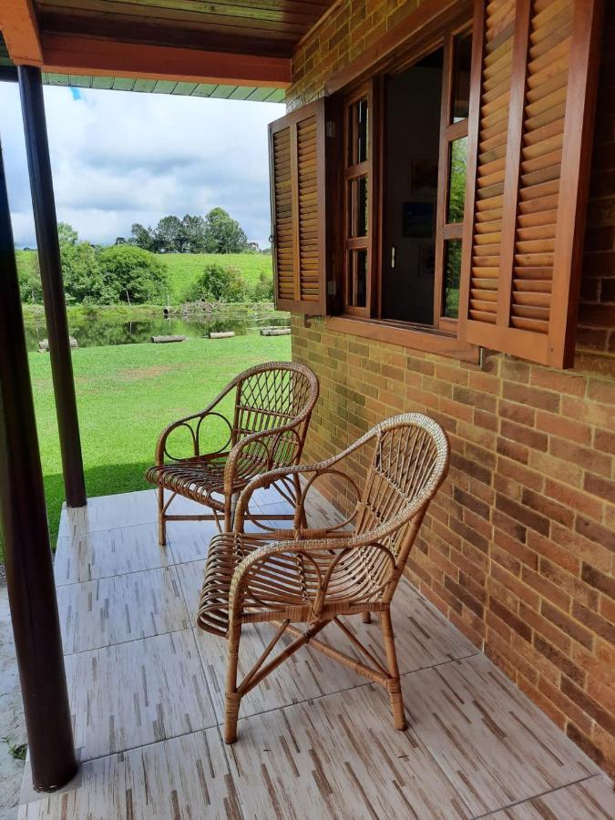 Fazenda Tamandua Casa De Campo - Cabana Coragem Villa Rio Rufino Luaran gambar